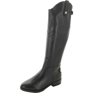 INC Womens Aleah Leather Knee-High Boots Shoes